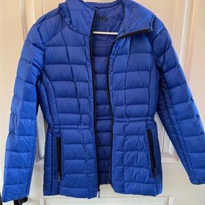 Michael Kors Royal Blue Puffer Jacket